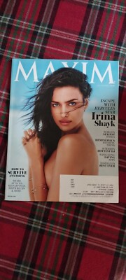 Maxim - Irina Shayk issue - July/Aug 2014 | eBay