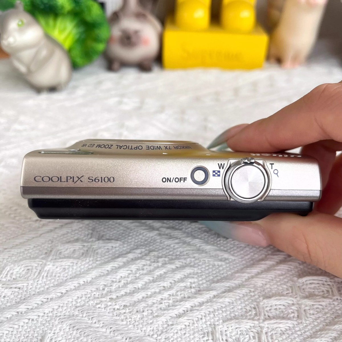 Nikon COOLPIX S6100 16.0MP Digital Camera Silver w
