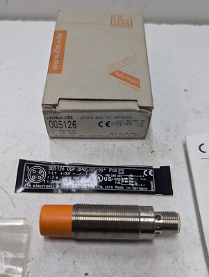 IFM 0G5126 Photo Electric Sensor 10-30 VDC New
