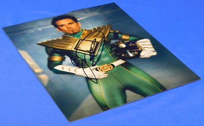 POWER RANGERS GREEN RANGER JDF SIGNED JASON DAVID FRANK 8X10 PRINT