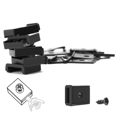 12pcs HO Scale 1:87 E-Z Mate Magnetic Knuckle Couplers with Pockets Screws - Picture 5 of 6