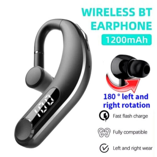 Earbuds Wireless Stereo Handsfree Headset Earphone for Bluetooth Cell Phone - Photo 1 sur 10