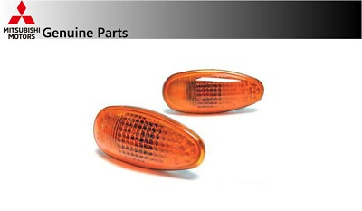 MITSUBISHI EVO 5 EVO 6 CP9A FR ORIGINAL SEITENBLINKER LAMPE REPEATER SET OEM