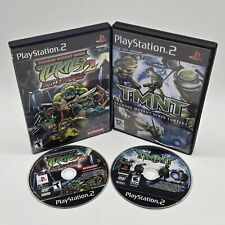 Teenage Mutant Ninja Turtles 2 BattleNexus & TMNT - PS2 Sony Playstation 2