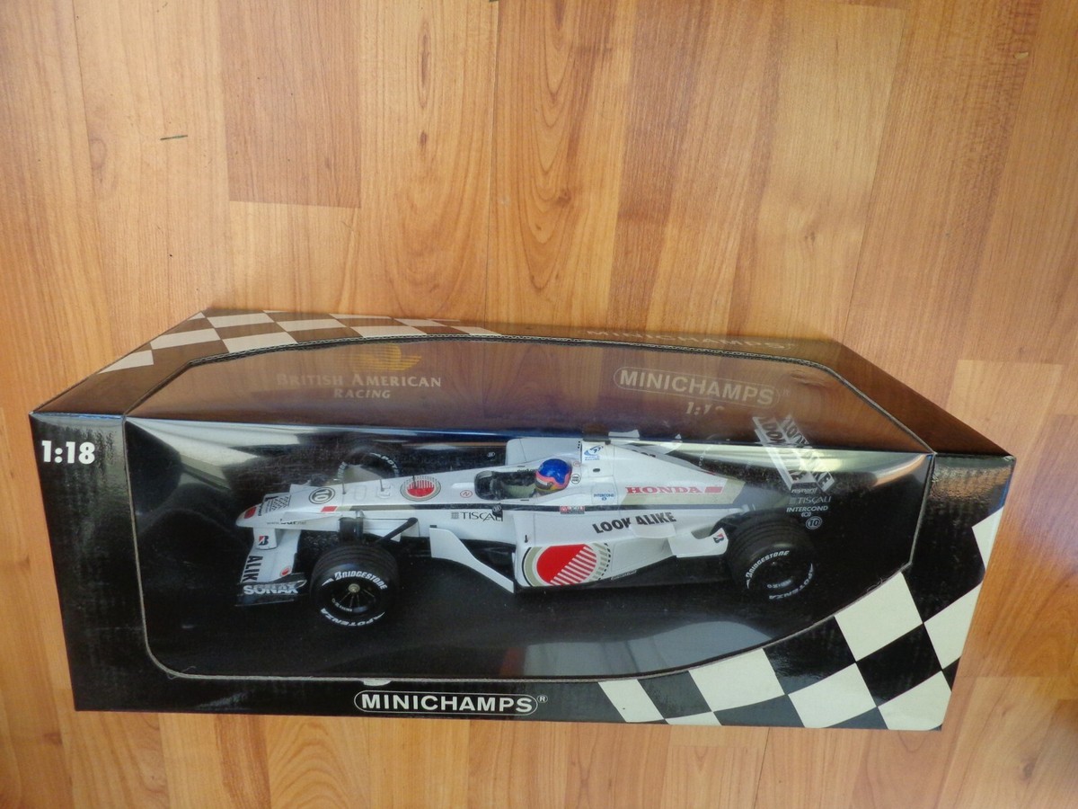 新品　限定　ミニチャンプス　1/18 BARホンダ　2001 J.ヴィルヌーブ 新品 限定 ミニチャンプス 1/18 BARホンダ 2001 J.ヴィルヌーブ