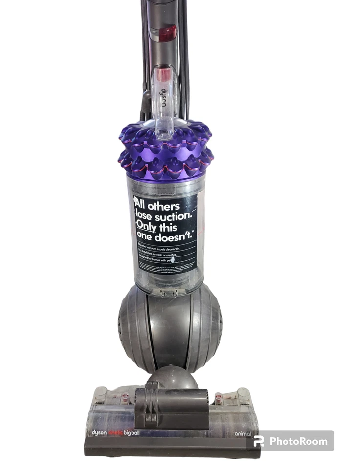 Dyson Cinetic Big Ball Animal púrpura aspiradora vertical mancha venta Foto 2 de 4