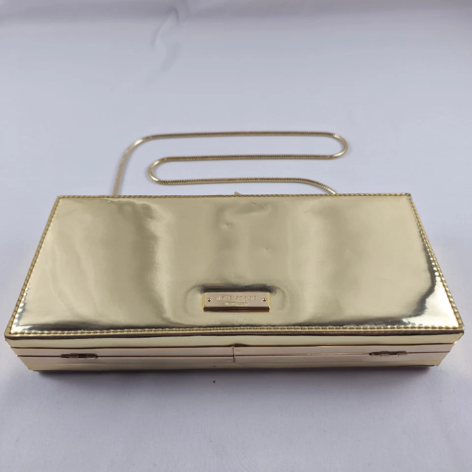 Kate Spade New York BRIDE2BE Wedding Belle License Plate Clutch Crossbody Bag - Image 3 of 4