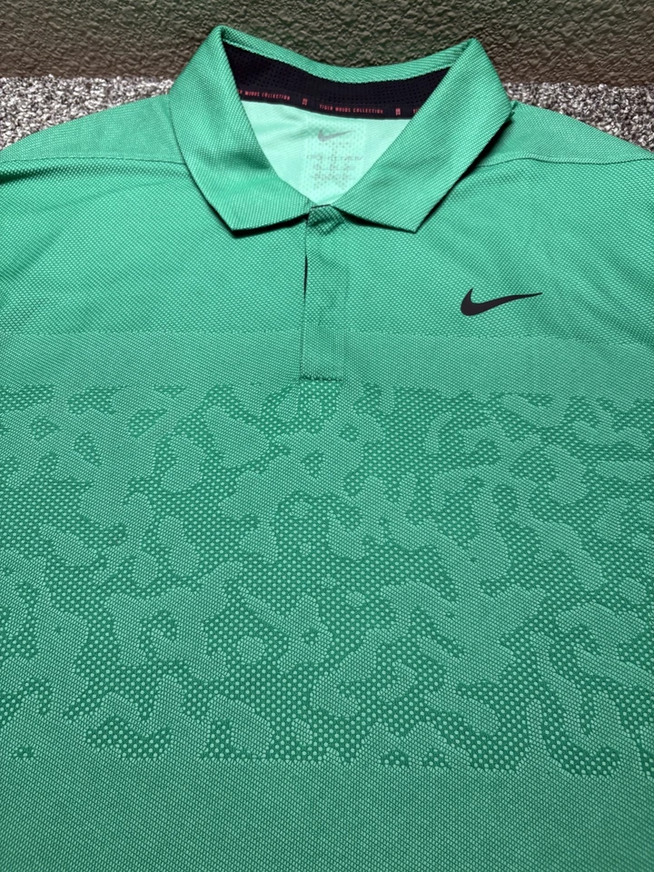 Camisa Polo Nike Tiger Woods Para Hombres 2XL Dri Fit ADV Golf DR5327-324 Foto 2 de 4