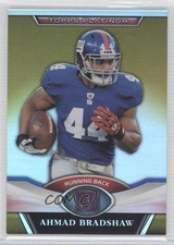 2011 Topps Platinum Gold Refractor Ahmad Bradshaw #138 3b9