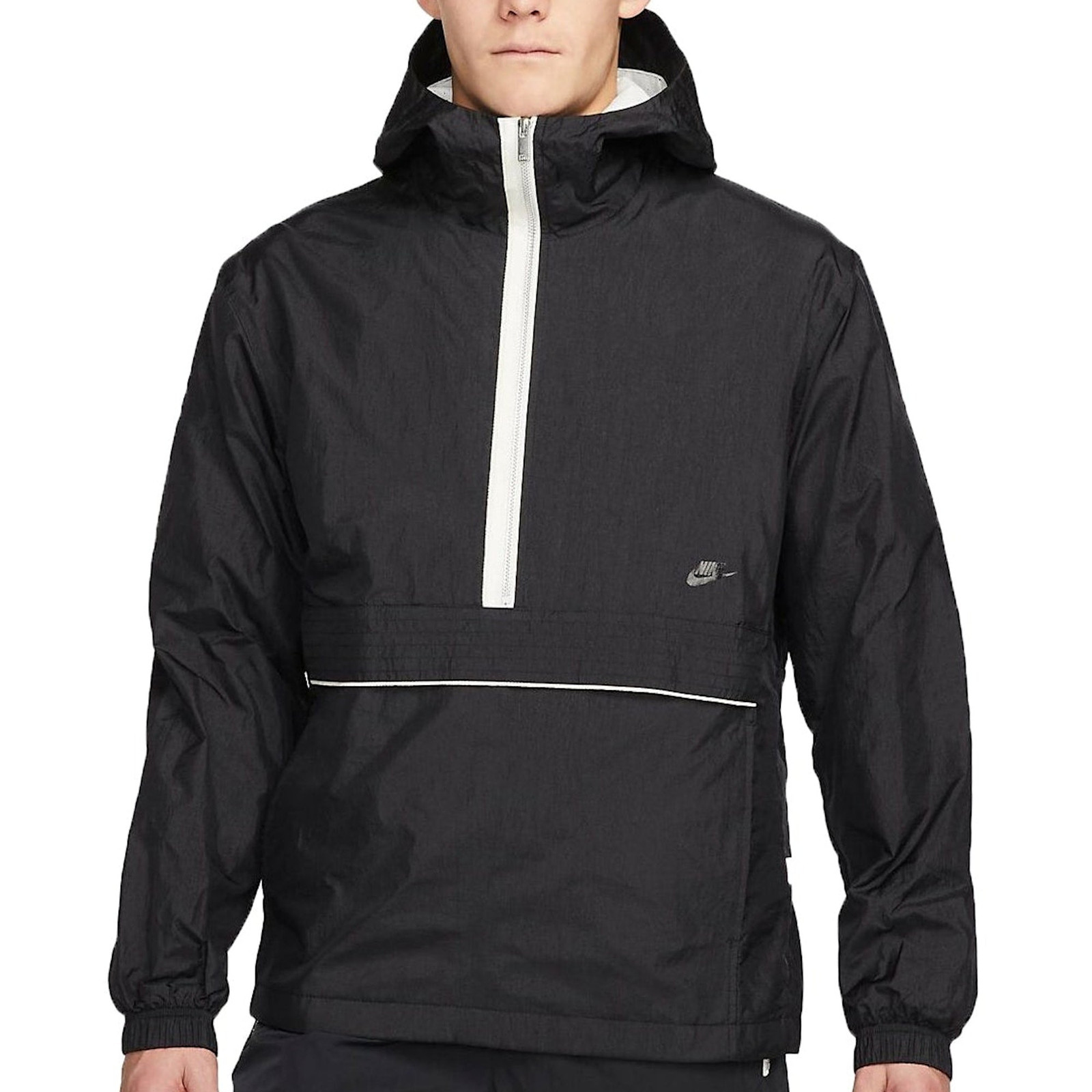 Nike Sportswear Essentials Men's Running Anorak Jacket (Small, Black) $185