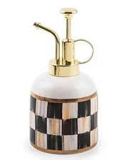 Brand New Mackenzie Childs Courtly Check Plant Mister 