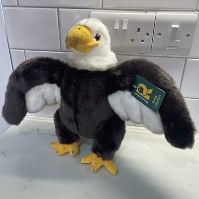 Wild Republic Bald Eagle Plush Stuffed Animal - Cuddlekins 8 Inches, Realistic Details - View #2