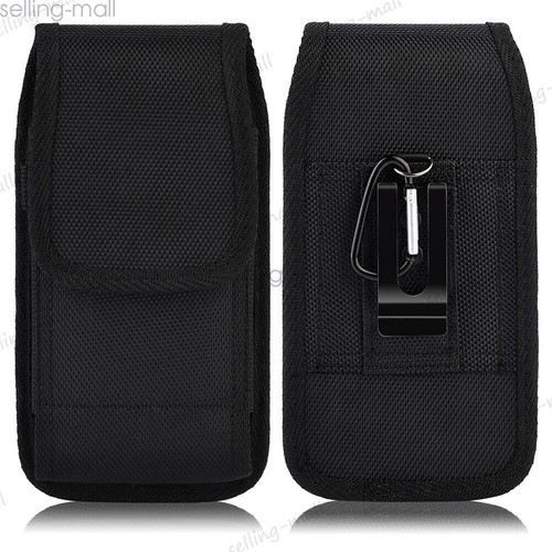 Case Cover Pouch Holster Vertical Belt Clip Loop For S M L XL Sizes Cell Phones - Picture 3 of 13