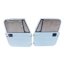 Jeep Wrangler Yj Full Hard Doors White Pwa 87-95 Gray Panels Full Doors Oem Jeep Wrangler Yj Full Hard Doors White Pwa 87-95 Gray Panels Full Doors Oem