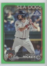 2024 Topps Pro Debut Green Foil 72/99 Nathan Hickey #PD-56 lz7