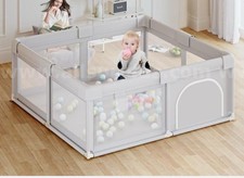 Baby Play Pen 50x50 Grey