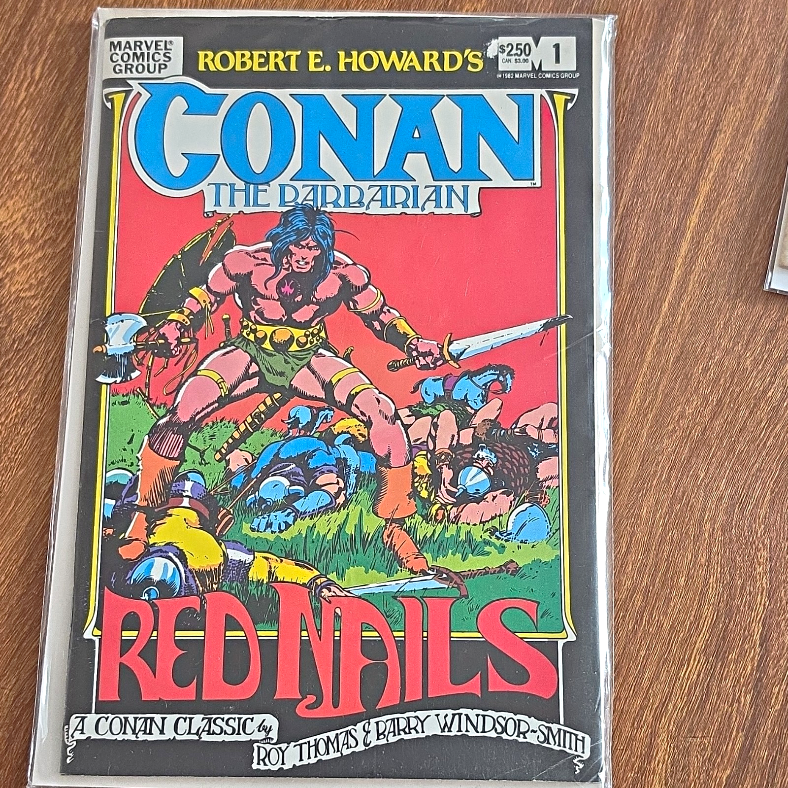 Marvel Comics Group Conan the Barbarian #1 Red Nails 1982 Roy Thomas