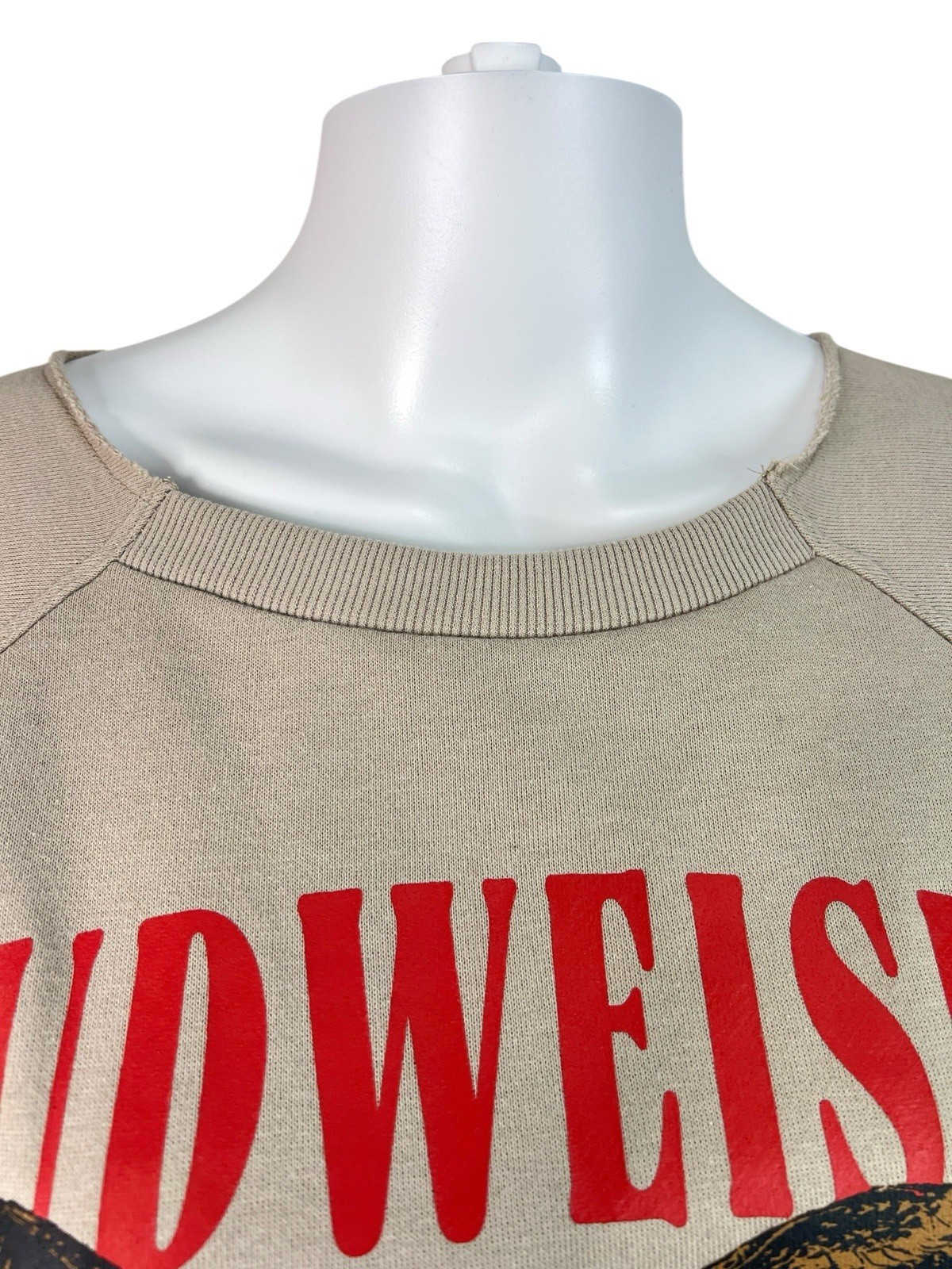 Budweiser Sweatshirt Top Pullover Eagle Logo Grap… - image 5