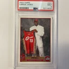 2003-04 Topps #221 LeBron James RC PSA 9 MINT Rookie Card