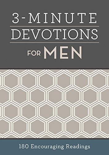 Compiled By Barbour - 3-Minute Devotions For Men 180 Encouraging Rea - G245Z-image