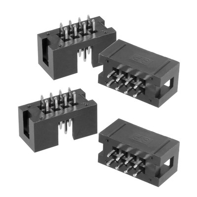 20Stk. 2 Reihen Gerader Box Header Stecker Leiterplatten 2,54mm Pitch 2x4-Pin