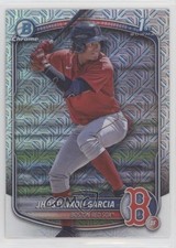 2025 Bowman Chrome Prospects Mega Box Mojo Refractor Jhostynxon Garcia 05k6