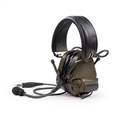 3m peltor comtac 2 with gel cups single comm od green