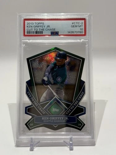 2013 Topps Ken Griffey Jr. Cut To The Chase Die-Cut #CTC-2 PSA 10