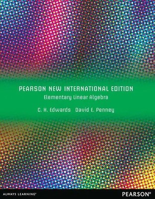 Elementary Linear Algebra | C. Edwards (u. a.) | Taschenbuch | 456 S. | Englisch