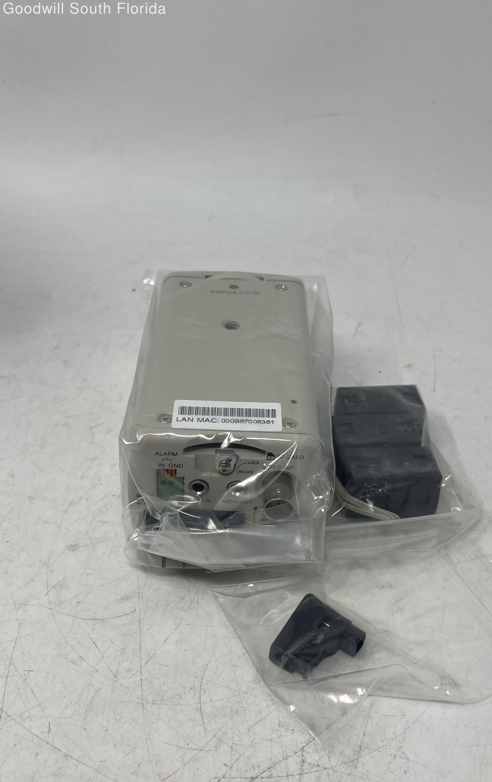 Toshiba IK-WB02A Gray Security Network Camera With Accessori