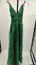 Lulus Women Green Maxi Dress XL