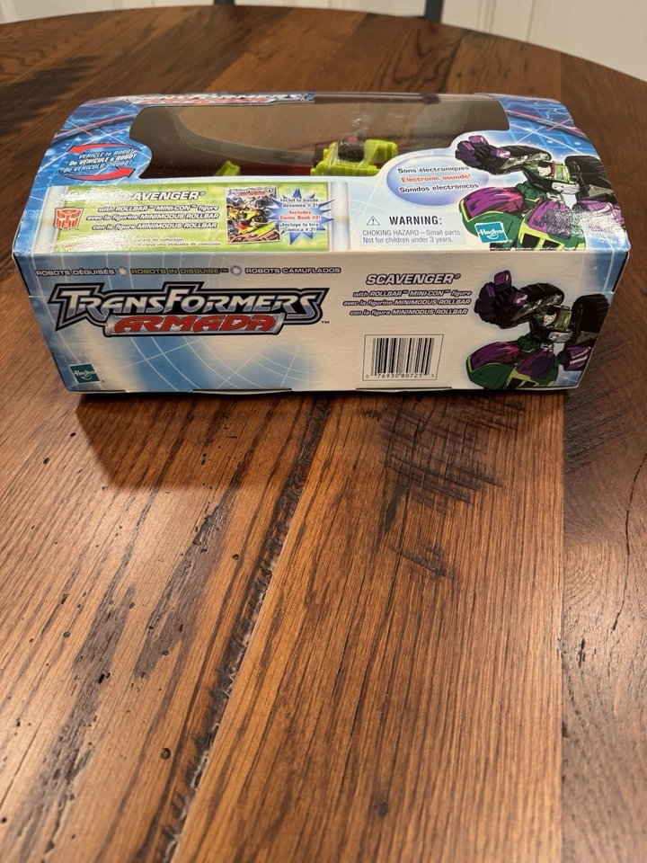 Transformers Armada Scavenger With Rollbar Mini-con, 2002 MISB New - Image 3 of 4