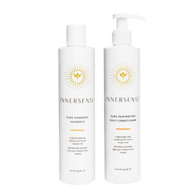INNERSENSE Organic Beauty - Pure Harmony Hairbath Shampoo + Inspiration Conditio