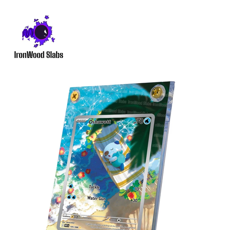 Oshawott 105/086 Pokemon Sv: White Flare Extended Art Case - Image 3 of 4