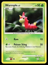 Wurmple 103/127 Common Platinum Yuka Morii Pokemon Card