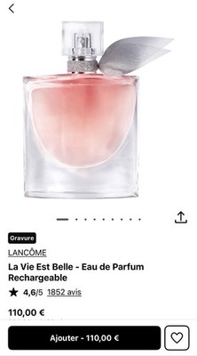 Parfum La Vie Est Belle de Lancôme neu und original