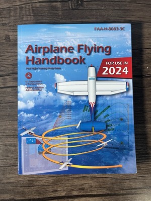 Airplane Flying Handbook FAA-H-8083-3C Pilot Flight Training Study Guide Color