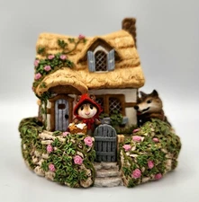 Wee Forest Folk Red Riding Hood At Grandmother's House M-172 1991 Retired Signed