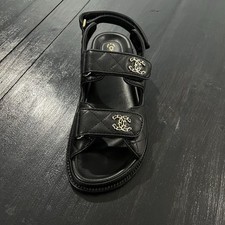 CHANEL Gold Sandals for Women for sale | eBay CHANEL Gold Sandals for Women for sale | eBay