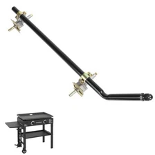 28 Inch Griddle Burner Control Valve with Gas Rail for Blackstone Flat Top