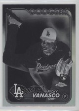 2024 Topps Chrome Update Negative Refractor Ricky Vanasco #USC60 11s9