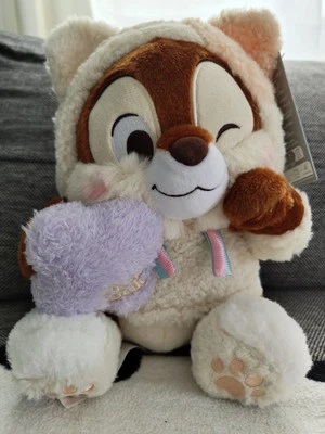 ❤️ Original Disney Chip Kuscheltier Plüschtier Stofftier A B Hörnchen - Bild 1 von 4