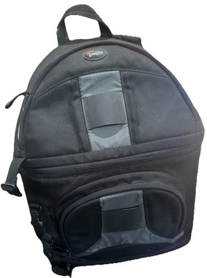 Lowepro Camera Backpack DSLR Bag Padded Dividers READ Zipper Issue