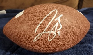 Joe Burrow Signed Autograph LSU Nike Vapor 24/7 Ball Fanatics Certified 🔥