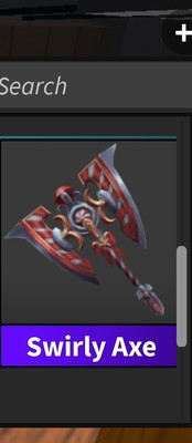 Roblox Murder Mystery 2 MM2 Swirly Axe Ancient Godly Knife | eBay
