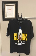 Nike Indiana Fever Clark XXL Black Loose Fit Fan WNBA Basketball T-Shirt