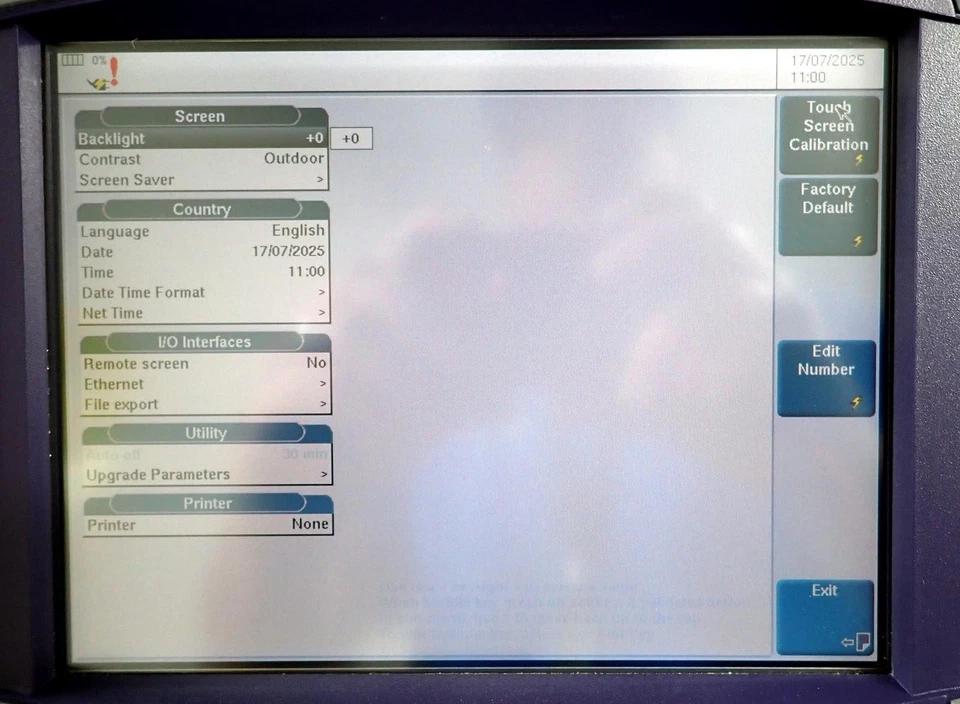 JDSU T-BERD 6000A Compact Test Platform w/ MSAM C0400 DS1 SFP E3/DS3/STS-1 PIMs - Image 3 of 4