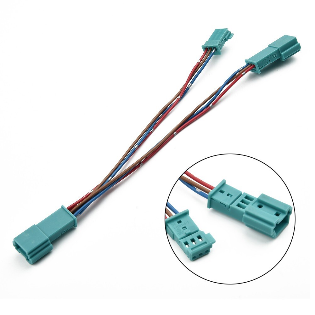 BMW 純正 LCI エアコンパネル Y字配線⑫ Ambient Lighting LCI AC/Radio Trim Y Cable For BMW F30 F31
