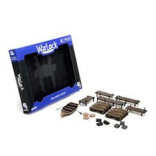 WizKids WarLock Tiles: Accessory - Spelunker's Docks Tiles - Board Games Terrain