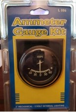 Amp Gauge 2 Black Mechanical L006 Amp Gauge 2 Black Mechanical L006